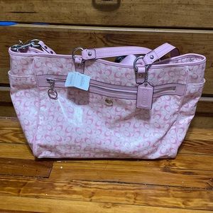 Pink large COACH Bag - Diaper